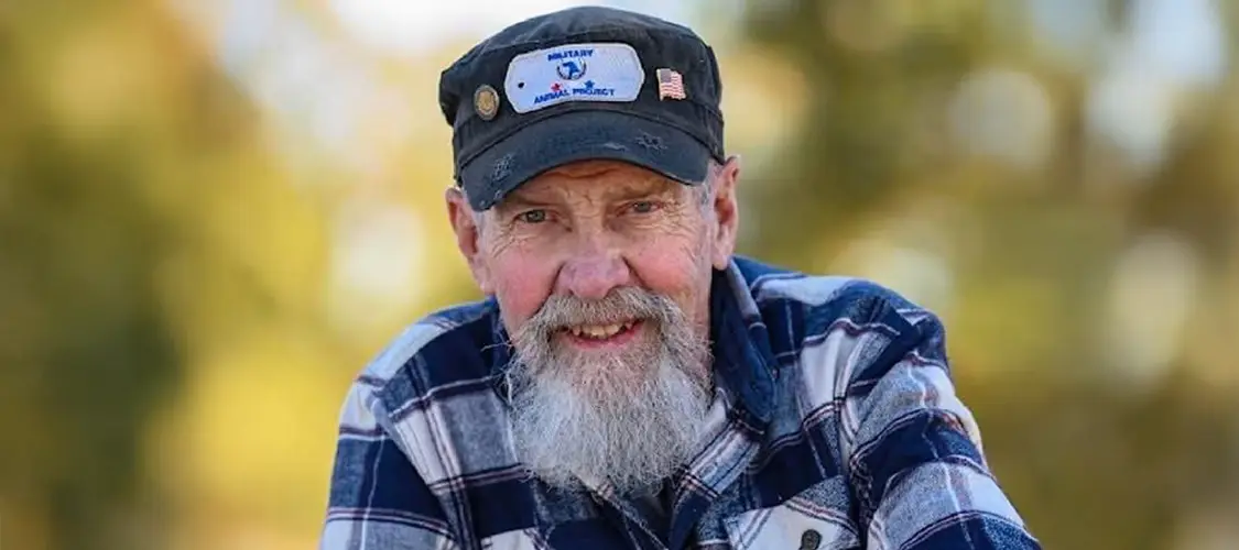 Veteran with his Dog